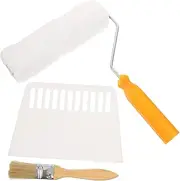 Wallpaper Roller Brush Scrapper Set Home Decor Tool Kit for Seamless Application Smooth Finish