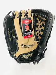 Rawlings Playmaker PM125RB softball 12.5" LHT baseball basket web glove left