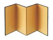 Manyo gold folding screen four folds