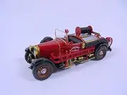 OPO 10 - Fire Truck 1/43 Delahaye Type 92 Wintzenheim - Light Firefighter Vehicle Hachette CPL29