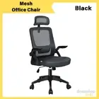 BLACK ALFORDSON Arco Mesh Office Chair – Ergonomic, Adjustable, Lumbar