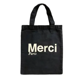 [時時樂限定] MERCI Merci Paris Tote Bag 棉質迷你托特包 三色可選