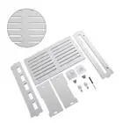 Minimalist Wall Accent with Storage Space for WiFi Routers and TV Accessories