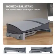 Horizontal Stand For PS5 Pro/Slim Console Disc&Digital Edition Placement Bracket