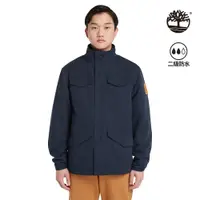 在飛比找PChome24h購物優惠-Timberland 男款深寶石藍防潑水三合一外套|A2H9