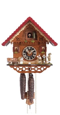 Cuckoo Clock Little black forest house HO 1761 NEW