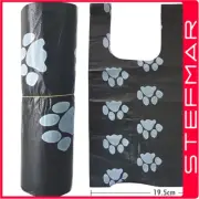 50 x Budget Poo Bags 35 Per Roll 37cm x 19.5cm Lemon Scented (1750 Bags)