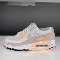 在飛比找蝦皮購物優惠-DY• NIKE W AIR MAX 90 白色 粉橘 復古