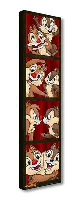Chip & Dale Disney Art Trevor Carlton Ltd Ed TOC A Couple of Nutty Chipmunks