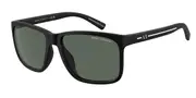 Armani Exchange AX4041SF Asian Fit 807871 Men's Sunglasses Black Size 58
