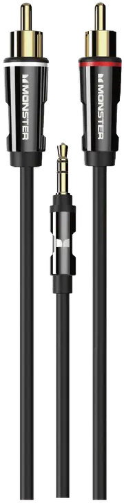 Monster Mini 1-2 RCA Audio Cable (1.8M)