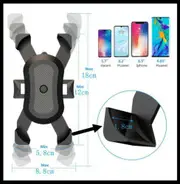 360o Rotation Phone Holde Motorcycle Bike Handlebar GPS Mount Pram Cradle