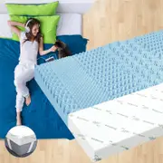 STARRY EUCALYPT 7-Zone Memory Foam Mattress Topper Single 5cm