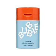 Bubble Skincare Level Up Balancing Face Moisturizer - Hydrating Gel Moisturizer Formulated with Zinc PCA + Niacinamide for Improved Texture & Radiance - Skin Care for Oily or Combination Skin (50ml)