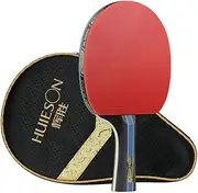 4 Star Table Tennis Racket Pimples-in Rubber Table Tennis Bat Ping Pong Paddle with Bag