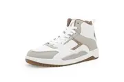 Red Tape Women's High Ankle Casual Sneakers - Brown / Beige