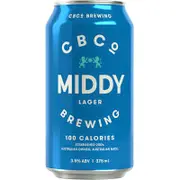 CBCo Middy Lager Can 375mL