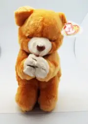 TY BEANIE BUDDIES BUDDY ORIGINAL #9327 HOPE THE PRAYING BEAR RETIRED ERRORS NEW