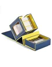 MTG Commander Deck Box with Display Window, Deck Box Holds 100 Double-Sleeved...
