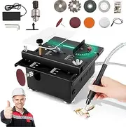 Mini Table Saw,Multi-functional Mini Precision Table Saw,Mini Multi-functional Table Saw,Mini Multi-Functional Table Saw for Crafts,Table Saw for Miniature Wood Craft Cutting (Regular)