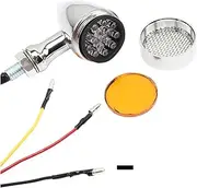 Motorcycle Turn Signals Led Flashing Stop Blinker Light 15Led For Harley Street Glide For Honda For Suzuki Tail Enduro
