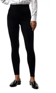 Spanx velvet leggings in Black - size S