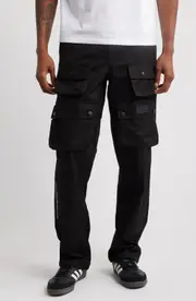 Billionaire Boys Club Flagship Dipper Cargo Pants in Black at Nordstrom, Size 30