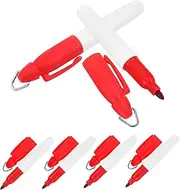 BCOATH 6Pcs Golf Ball Marking Pen with Keychain Oil Based Ink for Accurate Line Drawing Quick Drying Golf Ball Alignment Tool for All Skill Levels for Practice