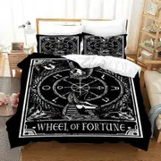 v4485 Bed Sheets Tarot Element Duvet Cover Set Bedroom Decor Comforter Cover Bed Linen Bed Sheets IU4485