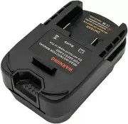 Replace Adapter for Milwaukee/Dewalt Battery Used on Ridgid/AEG Power Tools