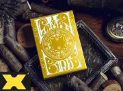 Smoke & Mirrors v9 (Gold Edition) Playing Cards by Dan & Dave