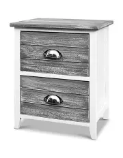 [Artiss] 2x Bedside Table Nightstands