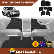6D Diamond Car Floor Mats for Land Rover Discovery Sport 2014-2019 Ultimate Set - Heavy Duty Carpet Liner