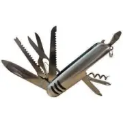 11 in 1 Multi Tool Kit scissor Pocket Knife Folding Screwdriver Multi 2.5" Blade