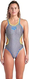 [arena] Women's One Scale Double Cross Back Practice Swimsuit Competition Bathing Suit