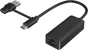 Gigabit Ethernet Adapter,USB3.0 Wired Network Card - No Driver Required External Web Data Cable For Laptops Video Games