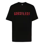 [44 Label Group] 44 Label Group Lasered Cotton T-shirt S BLACK/RED