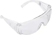 2pcs Clear Safety Goggles Glasses Eye Protection Work Lab Dust Clear Lens