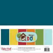 Echo Park Paper MY DOG 12x12 Solids Scrapbook Cardstock Pack