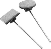 GREENADSCAPE Bass Drum Pedal Beater Replacement Felt Square Bottom Beater for Electric Drum Kit Accessories