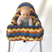 Highchair Cover Kids Cushion Mat Shopping Cart Cover Baby Trolley Cover