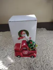 Mr Christmas Red Truck Holiday Tree Night Light Wall Plug In NIB
