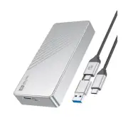 SANZANG 40Gbps M.2 NVMe SSD Enclosure Adapter, Aluminum USB 4.0 Type-C to M-K...