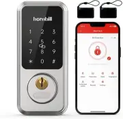 Hornbill Smart Deadbolt Keyless Keypad Lock: Hornbill Smart Locks for Front Door