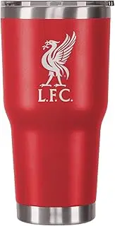 FOCO Officially Licensed Liverpool FC Football 850ml/30oz Insulated Travel Tumbler
