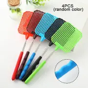 4 x Telescopic Extendable Insect Fly Swat Swatter Mosquito Extends 73cm