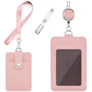 IDcard Holder - Horizontal Vertical IDcard Case Employee Card Commuter Hold 266