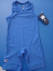 Cliff Keen | L7943J | Relentless Wrestling Singlet Navy Blue Size Small