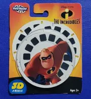 SEALED Disney Disney's The Incredibles view-master 3 Reels blister Pack NEW