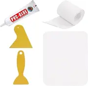 rockible Kayak Repair Patch Replacement Easy to Use with 60ml Glue for Inflatable Raft Boat Inflatable SPA Canoe Rubber Raft